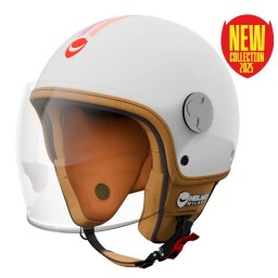 Veloce Pink lady Helmo Milano casco jet E22-06